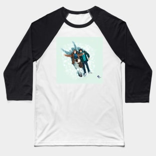 Heartstopper - snow Baseball T-Shirt